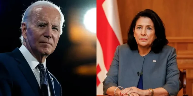 ბაიდენი ზურაბიშვილს – იმედგაცრუებული ვარ საქართველოს მთავრობის ანტიდემოკრატიული ქმედებებით