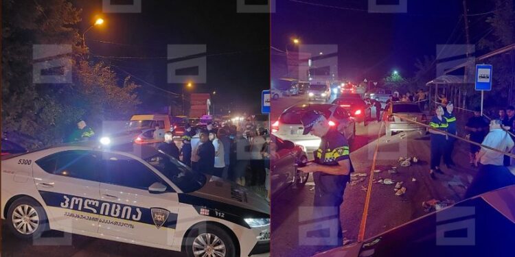 მანქანა ქვეითს დაეჯახა, ქალის მდგომარეობა მძიმეა – ავტოსაგზაო შემთხვევა მარნეულში