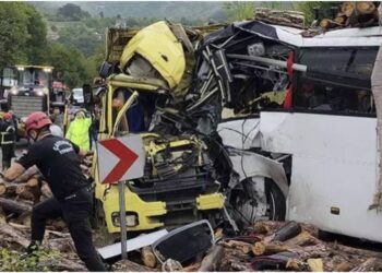 ერთმანეთს სატვირთო ავტომობილი და სამგზავრო ავტობუსი შეეჯახა – თურქეთში ავტოსაგზაო შემთხვევა მსხვერპლით დასრულდა