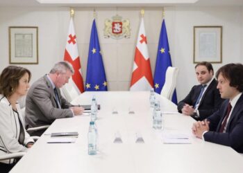 მთავრობის ადმინისტრაციის ცნობით, ირაკლი კობახიძე აშშ-ის ელჩს შეხვდა