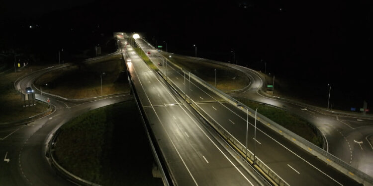 რიკოთის მაგისტრალის დამატებით 12-კილომეტრიანი მონაკვეთი გაიხსნა