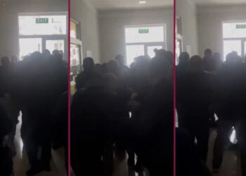 ზუგდიდის მე-9 უბანზე პატრულია გამოძახებული