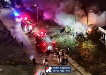 ერთი ადამიანი ემსხვერპლა ხანძარს რუსთავში