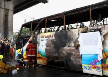 ტაილანდში სკოლის ავტობუსი დაიწვა, დაღუპულთა შორის არიან ბავშვები