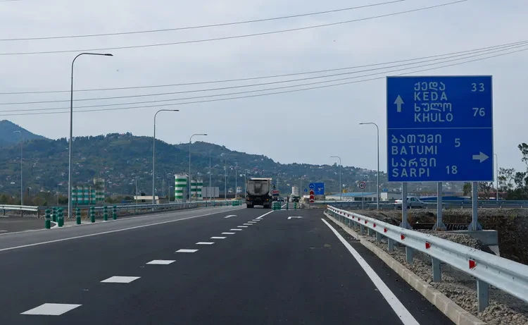 ბათუმის შემოვლითი გზა გაიხსნა