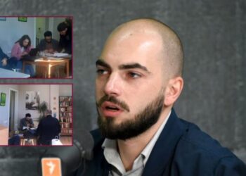 “ჩემთან სახლში მიმდინარეობს ჩხრეკა. მიაქვთ ოჯახიდან ყველა დივაისი. ბავშვის ლეპტოპიც. ჩემიც” – გიორგი ნონიაშვილი