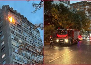 თბილისში საცხოვრებელ ბინაში ხანძარია