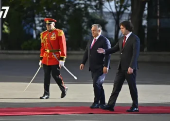 საქართველოს მთავრობის ადმინისტრაციაში ვიქტორ ორბანის დახვედრის ოფიციალური ცერემონია გაიმართა