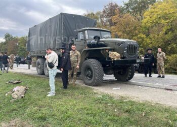 ჩეჩნეთში “როსგვარდიის” კოლონა დაცხრილეს, დაღუპულია ერთი სამხედრო