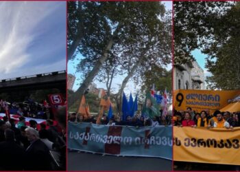 “საქართველო ირჩევს ევროკავშირს” – თბილისში სახალხო მარში დაიწყო