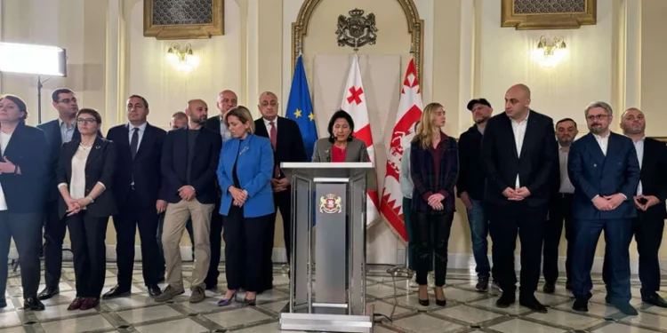პრეზიდენტი – არ ვაღიარებ ამ არჩევნებს, ამ არჩევნების აღიარება არ შეიძლება – ამის აღიარება არის რუსეთის შემოსვლის აღიარება