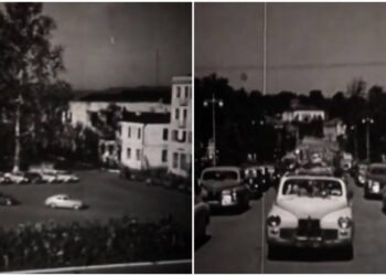 ქალაქი მახარაძე (ოზურგეთი) 1950-იანი წლები – ვიდეო ილია თავბერიძის არქივიდან