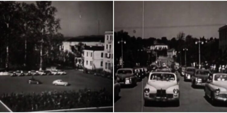 ქალაქი მახარაძე (ოზურგეთი) 1950-იანი წლები – ვიდეო ილია თავბერიძის არქივიდან