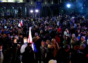 “ჩვენ ვართ ევროპა” – პარლამენტთან საპროტესტო აქცია მიმდინარეობს