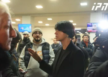 „პირველი არხის“ შენობაში ხმაურია