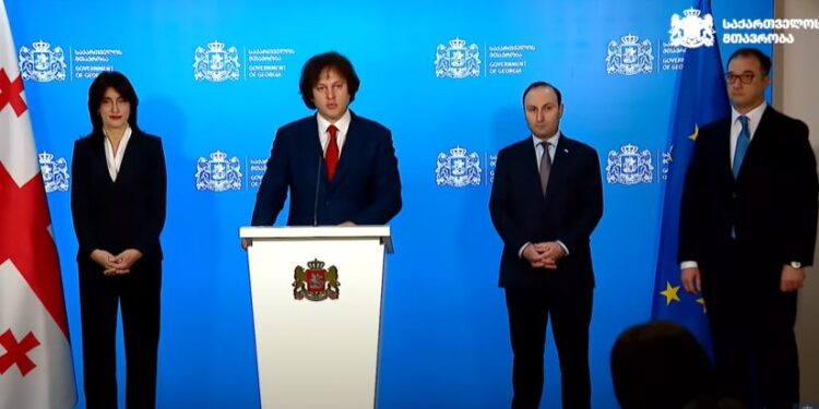 პრემიერ-მინისტრმა იუსტიციის, საგარეო საქმეთა და გარემოს დაცვის მინისტრობის ახალი კანდიდატები წარადგინა