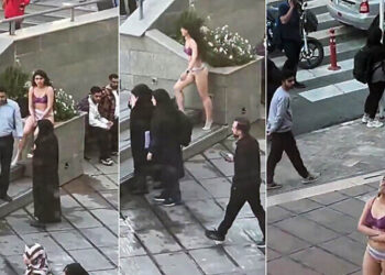 რა ბედი ეწია ირანელ გოგონას, რომელმაც უნივერსიტეტთან პროტესტის ნიშნად ტანსაცმელი გაიხადა