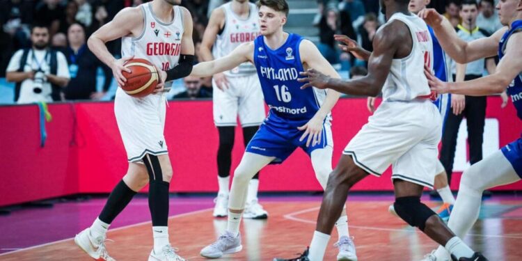 საქართველოს საკალათბურთო ნაკრებმა ფინეთი დაამარცხა