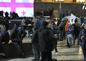 აქციის მონაწილეებმა ღამე პარლამენტთან გაათენეს