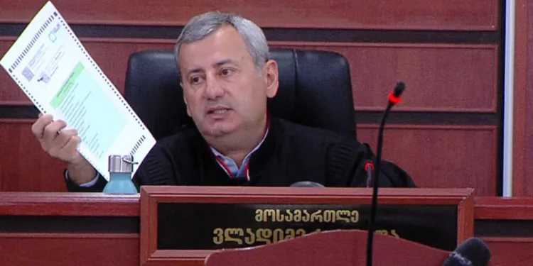 თეთრიწყაროს მოსამართლე ვლადიმერ ხუჭუა – მივიღე სამართლიანი გადაწყვეტილება, ჩემს სინდისზე და სხდომაზე გამოკვლეულ მტკიცებულებებზე დაყრდნობით