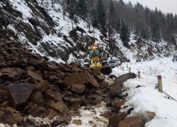 აჭარაში, რამდენიმე ლოკაციაზე მეწყერი ჩამოწვა