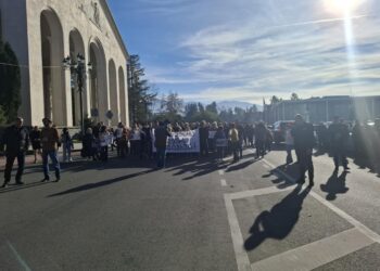 ამ წუთებში ოზურგეთში საპროტესტო აქცია-მსვლელობა მიმდინარეობს