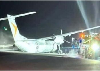 თვითმფრინავი ავარიულად დაეშვა და ცეცხლი გაუჩნდა – ავიაკატასტროფა კანადაში