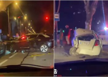 ვიდეო – ცოტა ხნის წინ თბილისში ავარია მოხდა