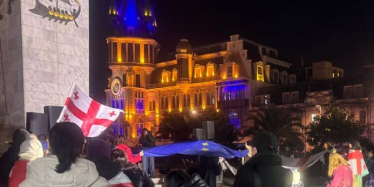 “ქართული ოცნება” არის არალეგიტიმური, ის ჩვენ არ აგვირჩევია – ბათუმში მთავრობის ანტიევროპულ და ძალადობრივ პოლიტიკას აპროტესტებენ