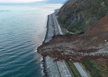 საქართველოს საზღვართან ახლოს, თურქეთში მთა ჩამოიშალა
