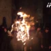 აქციის მონაწილეებმა პარლამენტთან ბიძინა ივანიშვილის ფიტული მიიტანეს და ცეცხლი წაუკიდეს