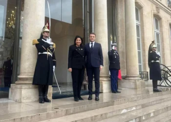 სალომე ზურაბიშვილი ემანუელ მაკრონს ხვდება