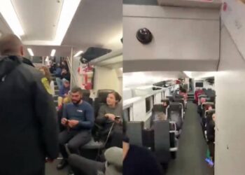 მოქალაქეების ცნობით, ბათუმი-თბილისის სარკინიგზო გზაზე მატარებელი ავარიულად გაჩერდა