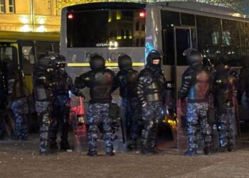 თბილისში, თავისუფლების მოედანზე სპეცრაზმია მობილიზებული