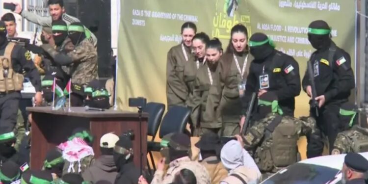 „ჰამასმა“ ოთხი ისრაელელი მძევალი „წითელი ჯვრის“ წარმომადგენლებს გადასცა