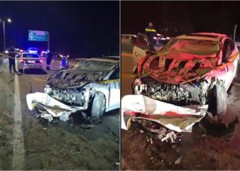 ვიდეო – რამდენიმე ადამიანი დაშავდა ავარიის შედეგად თბილისი-რუსთავის ავტობანზე