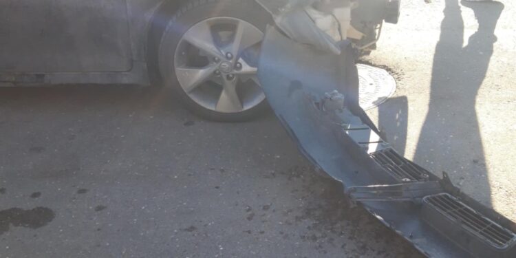 ლანჩხუთში ცოტა ხნის წინ ავტოსაგზაო შემთხვევა მოხდა