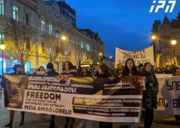 თბილისში მზია ამაღლობელის მხარდამჭერი აქცია მიმდინარეობს