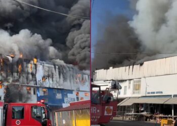 არსებული ინფორმაციით,ლილოს ბაზრობაზე ცეცხლი 5 ათას კვადრატულ მეტრზეა გავრცელებული