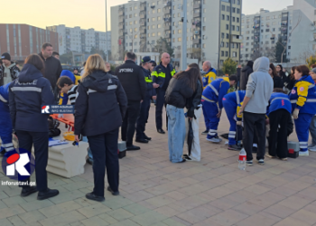 რუსთავში ქვეითად მოსიარულე მოზარდს ველოსიპედი დაეჯახა (+ვიდეო)