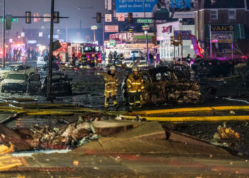 აშშ-ში მცირე ზომის სამედიცინო თვითმფრინავი ჩამოვარდა – ბორტზე 6 ადამიანი იმყოფებოდა