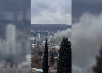 თბილისში, საცხობში ცეცხლი გაჩნდა