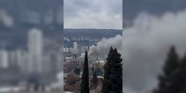 თბილისში, საცხობში ცეცხლი გაჩნდა