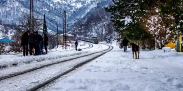 დიდთოვლობის გამო „საქართველოს რკინიგზა“ 27 თებერვლის რამდენიმე რეისს აუქმებს