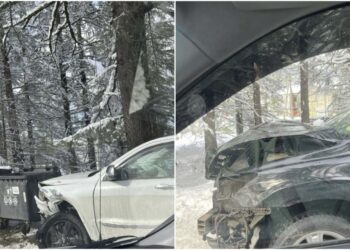 ცოტა ხნის წინ ავარია მოხდა ჩოხატაურის ცენტრში