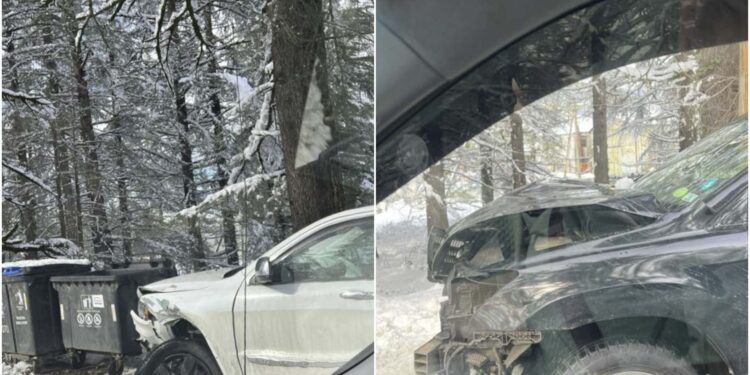 ცოტა ხნის წინ ავარია მოხდა ჩოხატაურის ცენტრში