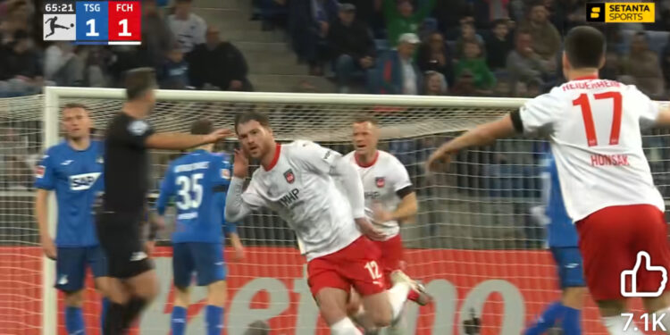 პირველი ბუნდესლიგური გოლი ბუდუ ზივზივაძის ანგარიშზე