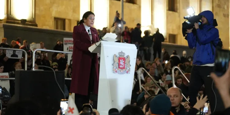 სალომე ზურაბიშვილი – არ შემიძლია, წინ არ აღვუდგე საზიზღრობას, ვსაუბრობ პროკურორ თეა „ვიშინსკიზე”, ე.წ. საგამოძიებო კომიტეტზე