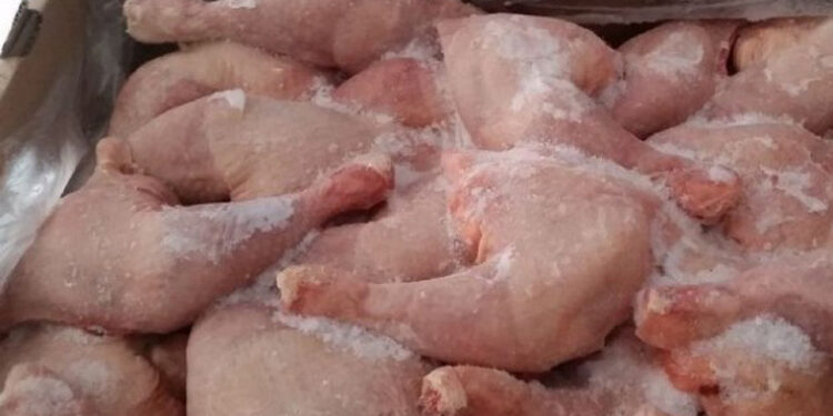 RS: საზღვარზე, გაყინულ ქათამში სალმონელა გამოვლინდა