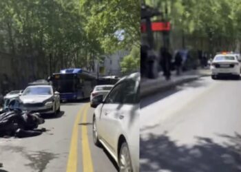 ერთმანეთს ორი მოტოციკლი შეეჯახა – ავარია თბილისში